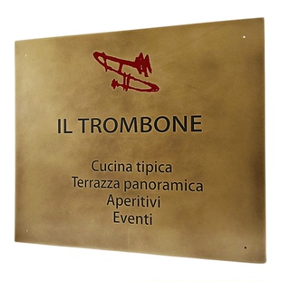 铜牌定制金属仿古招牌店铺门牌定制铜板招牌铜板刻字简介牌说明牌