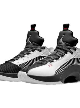 JORDAN男低帮篮球鞋实战缓震AJ35
