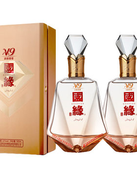 国缘V9清雅酱香型42度500ml*2