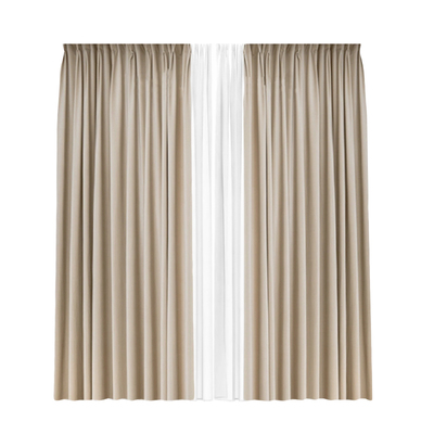 云朵绒感雪尼尔窗帘高温记忆定型