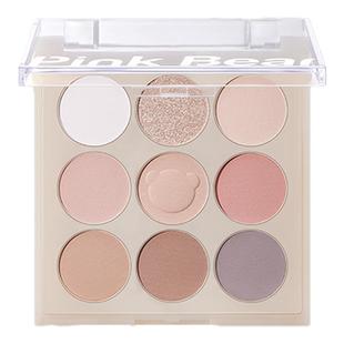 Pinkbear皮可熊少女元气九色眼影学生新手低饱和淡颜新手礼物女