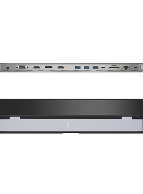 j5create JCD543 USB Type-C扩展坞转换器HDMI/VGA/DP/网口转接头