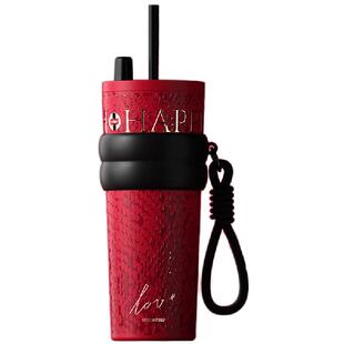 世大家保温杯蛇年新款高颜值大容量男女学生送礼陶瓷内胆吸管水杯