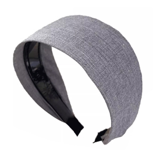 韩系春夏蓝灰色系发卡发箍女宽边显脸小头箍2025新款百搭洋气发饰