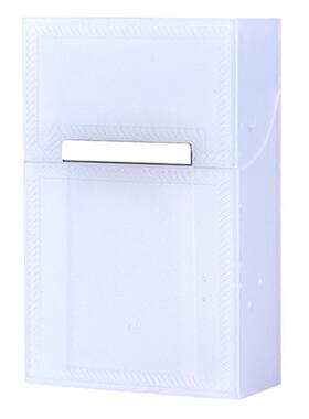 加厚烟盒塑料透明翻盖防潮抗压