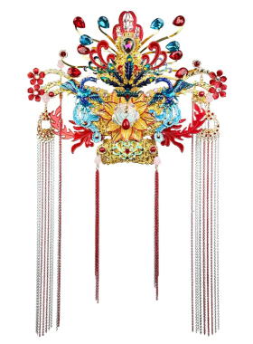 合金发誓像体头饰工艺品