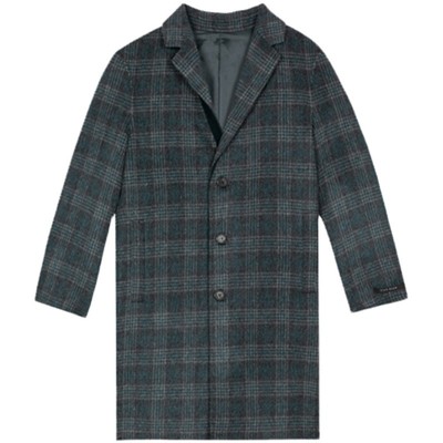 20%羊绒双面手缝羊毛大衣