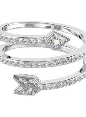 【春季新品】施华洛世奇丘比特之箭戒指配饰饰品手饰高级送礼物