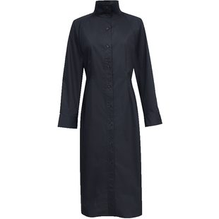 Vero Moda奥莱连衣裙女2026早春新款捏褶腰带开衩收腰中长裙时尚