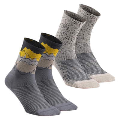 旗舰店袜子迪卡侬加厚耐磨