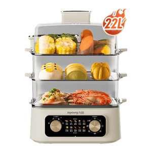 九阳电蒸锅家用多功能三层蒸煮锅一体早餐机电蒸锅官方旗舰店正品