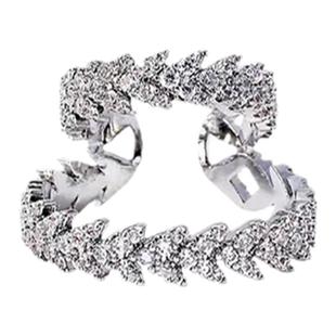 高级感锆石耳夹女无耳洞耳蜗夹耳环轻奢小众设计ins冷淡风耳饰