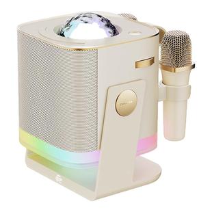 唱吧小巨蛋话筒音响一体麦克风家用儿童唱K歌无线蓝牙全民家庭ktv