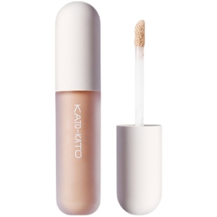 KATO 遮瑕膏遮盖斑点痘印黑眼圈koto 三色遮暇液笔高光修容一体盘