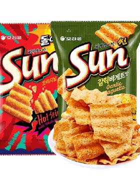 韩国进口好丽友玉米片太阳薯片