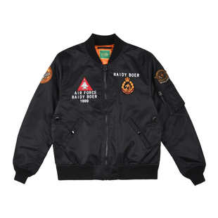 【军旅风】Raidy Boer/雷迪波尔男装秋经典MA1飞行服夹克外套3064