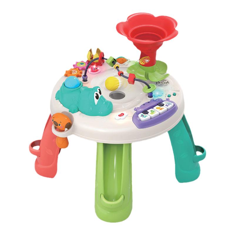汇乐婴儿游戏桌多功能早教益智玩具儿童学习婴幼儿六面体6-12个月