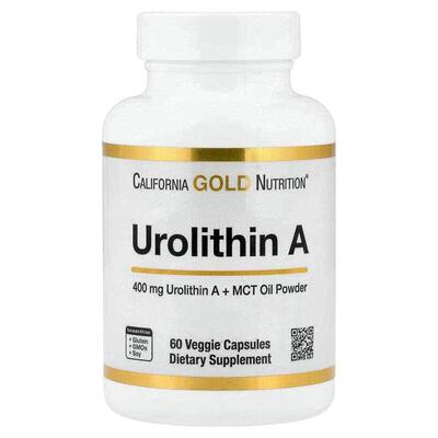 California Gold Nutrition Urolithin和中链甘油三酯油粉