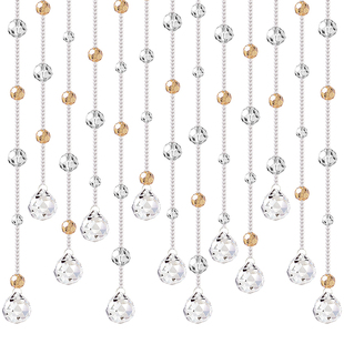 珠帘隔断帘卫生间卧室门帘屏风玄关水晶吊帘挂帘线帘客厅欧式珠链