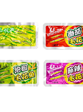 舜华即食鱼零食泡椒真空小鱼仔