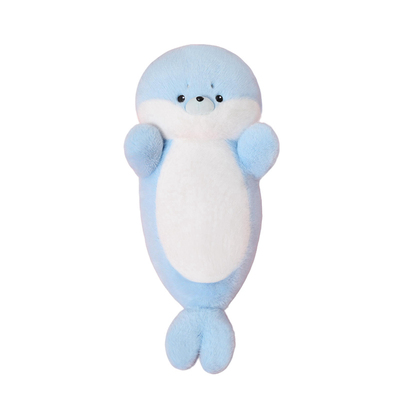 可爱海豹玩偶睡觉抱枕娃娃抱睡