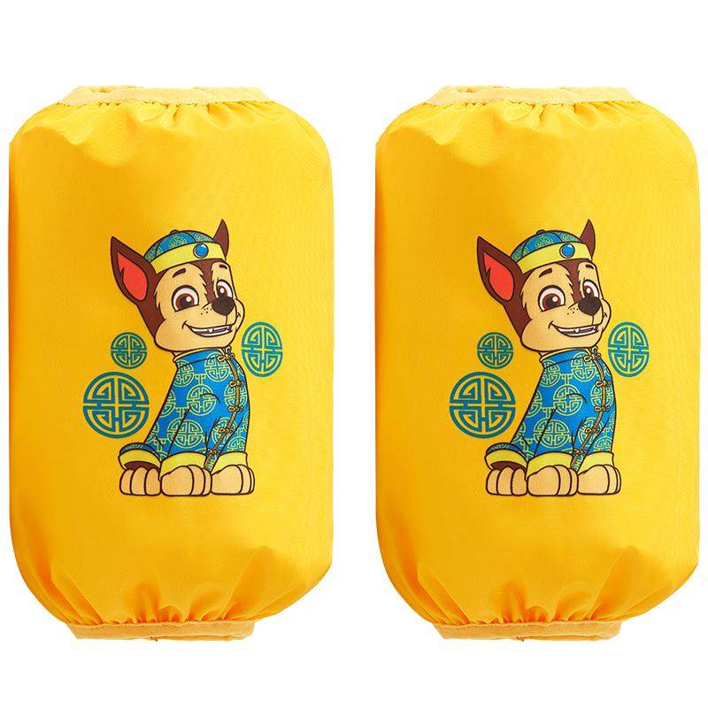 汪汪队儿童防水袖套男童女宝宝吃饭防脏护袖秋冬季短款婴幼儿套袖