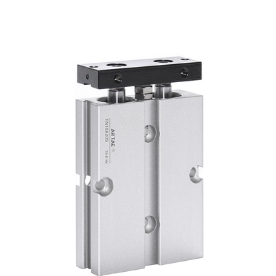 亚德客双导杆活塞双轴气缸TN带磁