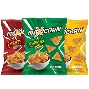 Maxicorn Tortilla Chips 印尼进口玉米片膨化食品休闲零食140g