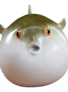 小海豚摆件纯铜一鼓作气餐厅酒柜桌面装饰品工艺品创意送礼小礼物