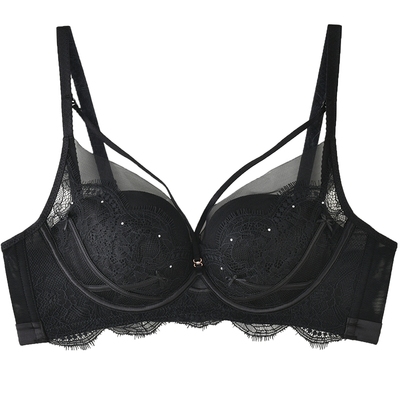 mybody聚拢文胸软钢圈性感蕾丝