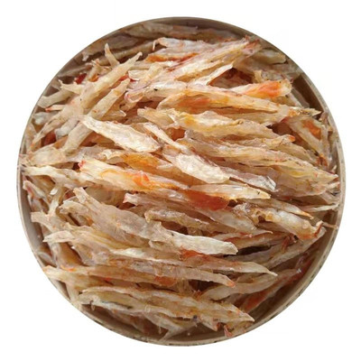 汕尾野生生晒明虾条淡干无盐干货