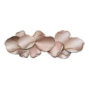 一团和气客厅装饰画中式轻奢风创意沙发背景挂画床头造型发光壁画