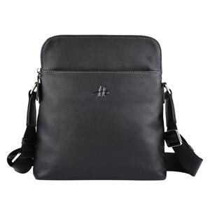 暇步士单肩包男牛皮潮包商务休闲背包真皮斜挎包牛皮包男包手提包