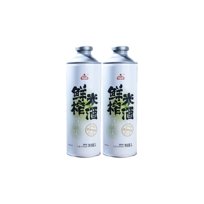 生龙孝感米酒米香浓郁1L*2罐