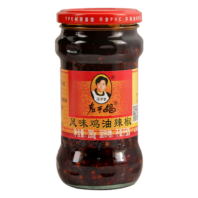 老干妈风味鸡油辣酱280g贵州