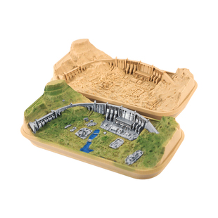 三角洲行动零号大坝地图模型摆件手工彩绘3D打印沙盘桌面摆件周边