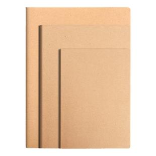 a4牛皮纸笔记本本子大本初中生高中生专用2025年新款加厚简约记事本成人大学生考研记录本软面抄作业本练习簿