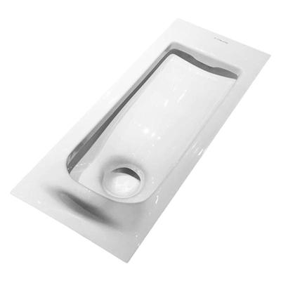 科勒蹲便器陶瓷带存水弯后进前排