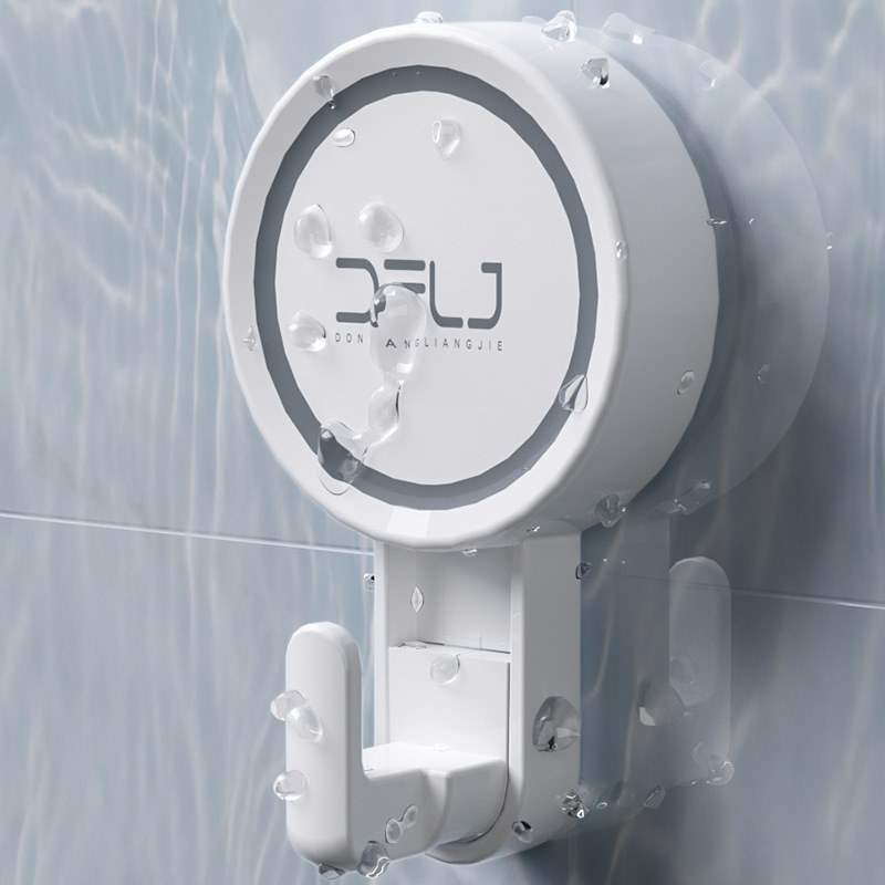 东方亮洁圆形吸盘挂钩免打孔厨房卫生间无痕挂钩墙壁毛巾收纳粘钩