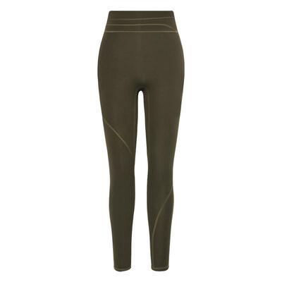 VisualMood复古法式军绿瑜伽裤