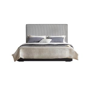 【支吾×斗西联名设计款】可可小姐软床实木轻奢现代简约双人主卧