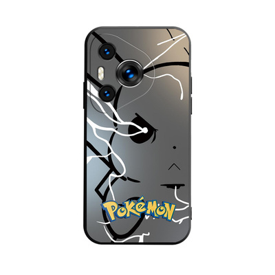 耿鬼适用华为Pura80Ultra手机壳pura80 pro全包JUYAL00磨砂高级感耐脏防摔软壳皮卡丘保护套卡通搞怪男女新款