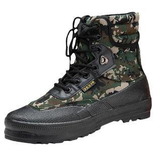 3537正品加绒保暖解放鞋男高帮冬季加厚劳保棉鞋棉靴耐磨作训胶鞋