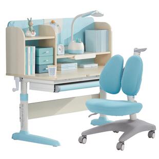 护童儿童学习桌小学生家用书桌可升降写字桌课桌椅子套装