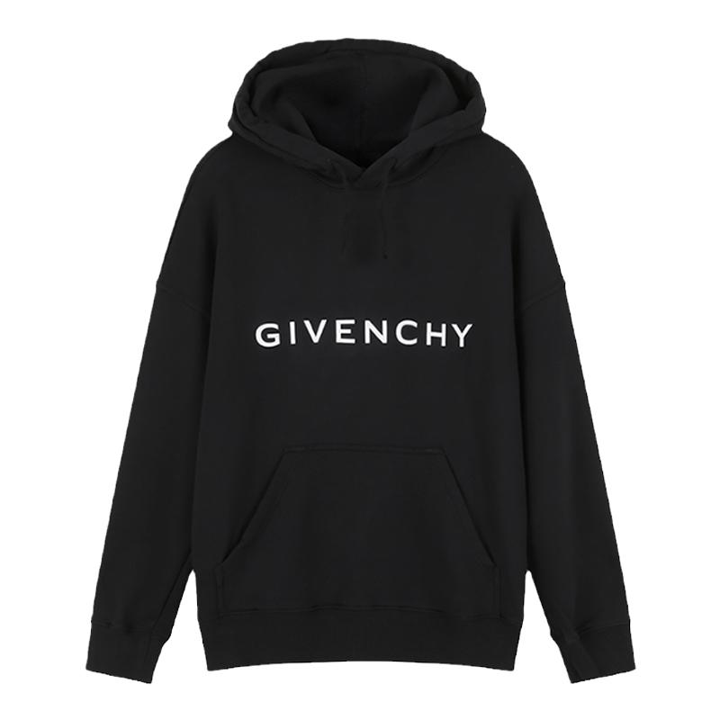 GIVENCHY纪梵希男士棉质修身版连帽男装卫衣运动衫 BMJ0HC3YAC