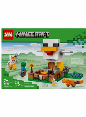 【自营】LEGO乐高我的世界21585小鸡农场儿童拼搭积木新年礼物