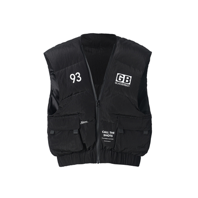 GLACIERBOY90白鸭绒羽绒马甲背心