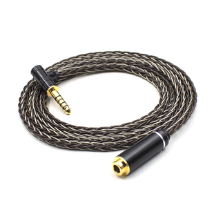 铜银混编/单晶铜镀银4.4平衡公母耳机延长线无损传输HIFI音质