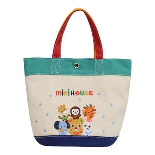 大容量帆布包手提包女款2025礼品袋伴手礼包卡通熊猫上班妈咪女包