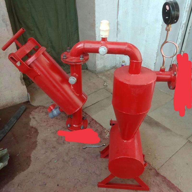 批发农业节水灌溉手动离心砂石过滤器 滴灌过滤器 离心网式过滤器
